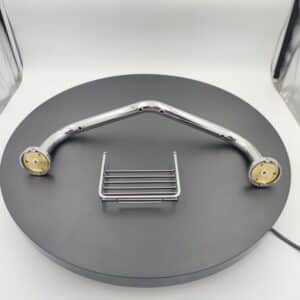 Barra de seguridad con jabonera cromo 34005 - Imagen 5