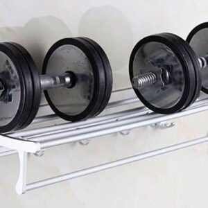 Repisa toallero hotelero rack parrilla aluminio pleglable AC-010 - Imagen 8