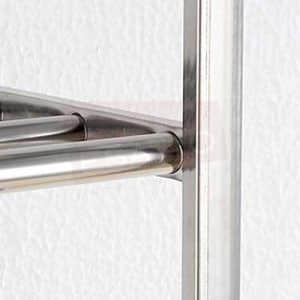 Rack almacenamiento zapatera toallero repisero acero AC-041 - Imagen 4