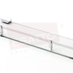 Repisa vidrio cromo AC-030