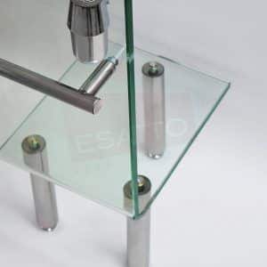 MUEBLE PARA BAÑO VIDRIO CRISTAL MODERNO PEQUEÑO MV-014 - Imagen 4
