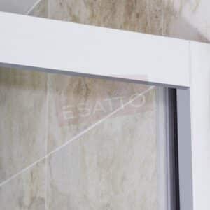Cancel para baño recto 155 a 180 x h185 cms CA-024 ~ CA-029 - Imagen 3
