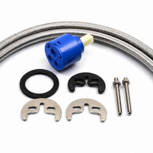 Set de servicio para monomando estándar cartucho 40 mm mangueras contras HE-006 Service Pack - Imagen 1