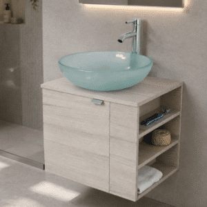 MUEBLE PARA BAÑO MODERNO DTUA DROP SATIN 2