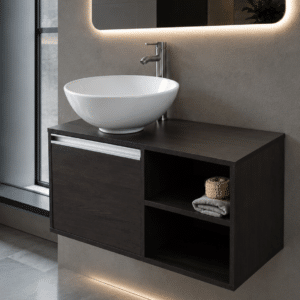 MUEBLE PARA BAÑO MODERNO DDTC GLOBUS 2 SATIN - Imagen 1