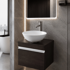 MUEBLE PARA BAÑO MODERNO DBTA GLOBUS 2 SATIN - Imagen 1