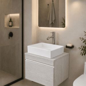 MUEBLE PARA BAÑO MODERNO DBTA PLATZ SATIN - Imagen 2