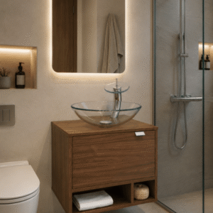 MUEBLE PARA BAÑO MODERNO DCNA VETRO