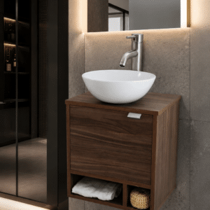 MUEBLE PARA BAÑO MODERNO DCNB KLEIN SATIN - Imagen 1
