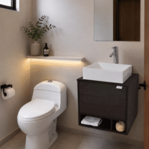 Paquete Mueble DCTA y Sanitario WC-001 Espejo gratis