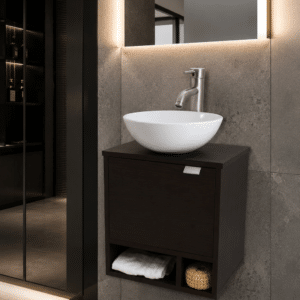 MUEBLE PARA BAÑO MODERNO DCNB KLEIN SATIN - Imagen 2