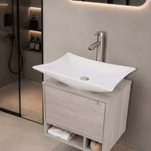 MUEBLE PARA BAÑO MODERNO DCTA STELLA SATIN - Imagen 3