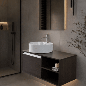 MUEBLE PARA BAÑO MODERNO DDTC RONDO SATIN - Imagen 1