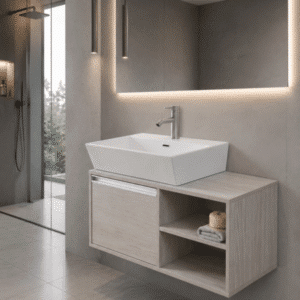 MUEBLE PARA BAÑO MODERNO DDTC GLAM SATIN - Imagen 3