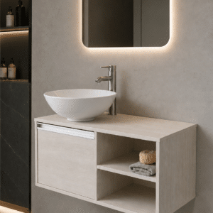 MUEBLE PARA BAÑO MODERNO DDTC GLOBUS 2 SATIN - Imagen 3