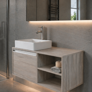 MUEBLE PARA BAÑO MODERNO DDTC PLATZ SATIN - Imagen 3