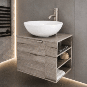 MUEBLE PARA BAÑO MODERNO DTUA GLOBUS SATIN