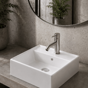 Econokit Arial Satin Paquete lavabo