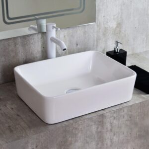 Econokit Borde B Paquete Lavabo llave blanca - Imagen 1