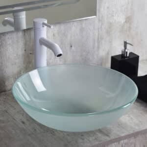 Econokit Drop Satin B Paquete Lavabo llave blanca - Imagen 1