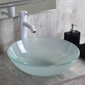 Econokit Drop Satin B Paquete Lavabo llave blanca