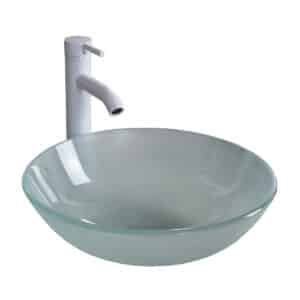 Econokit Drop Satin B Paquete Lavabo llave blanca - Imagen 2
