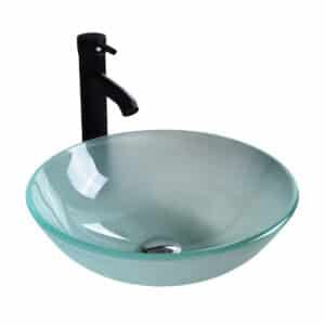 Econokit Drop Satin N Paquete Lavabo llave negra - Imagen 2