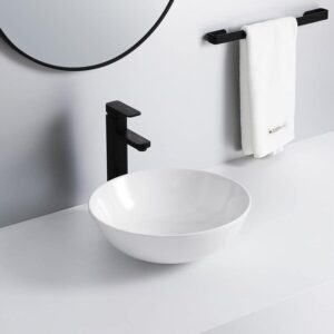 Econokit Globus NC paquete lavabo llave negra cuadrada y desagües
