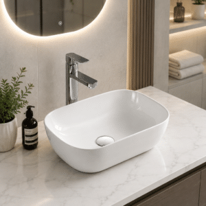 Econokit Hin C Paquete Lavabo Llave cuadrada y desagües - Imagen 1