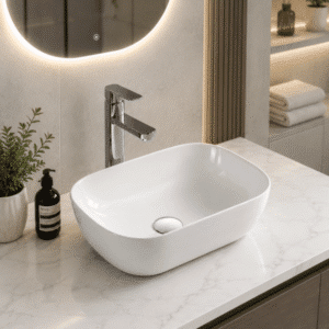 Econokit Hin C Paquete Lavabo Llave cuadrada y desagües