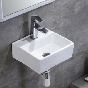 Econokit Luft C Paquete Lavabo llave cuadrada y desagües - Imagen 2