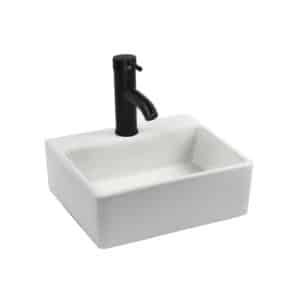 Econokit Luft N Paquete Lavabo llave negra y desagües - Imagen 3
