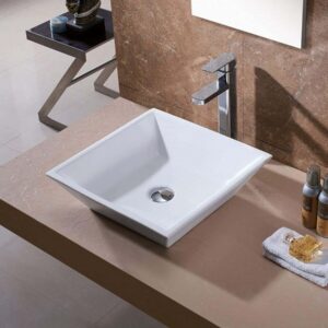 Econokit Maya C Paquete Lavabo Llave cuadrada y desagües - Imagen 2