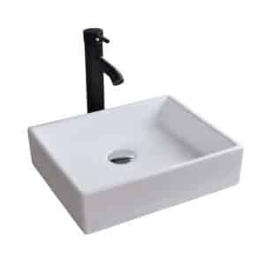 Econokit Platz N Paquete Lavabo llave negra - Imagen 3