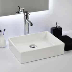 Econokit Platz paquete lavabo con llave contra y céspol