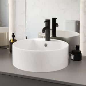Econokit Rondo N paquete lavabo llave negra - Imagen 2
