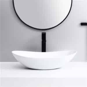 Econokit Vasca NC Paquete Lavabo llave negra cuadrada + desagües - Imagen 3