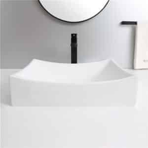Econokit Vela NC Paquete Lavabo llave negra cuadrada + desagües - Imagen 3