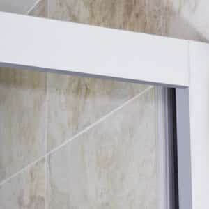 Cancel para baño recto 100 a 120 x h185 cms CA-013 ~ CA-017 - Imagen 3