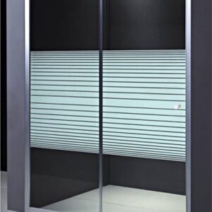Cancel para baño recto 155 a 180 x h185 cms CA-024R ~ CA-029R