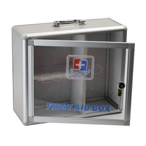 Botiquín primeros auxilios maletín de lujo en aluminio AC-054 - Imagen 1