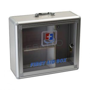 Botiquín primeros auxilios maletín de lujo en aluminio AC-054 - Imagen 2
