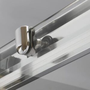 Cancel para baño curvo sin base 100 x 100 x 185 CA-010R - Imagen 4