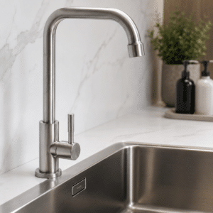 GC-025 LLAVE MONOMANDO SATINADO DE COCINA O BAÑO