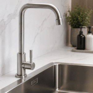GC-025 LLAVE MONOMANDO SATINADO DE COCINA O BAÑO