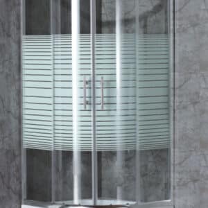 Cancel para baño curvo con base 90 x 90 x195 CA-006R - Imagen 3