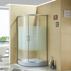 Cancel para baño curvo con base 90 x 90 x195 CA-006R - Imagen 5