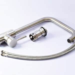 GC-022 LLAVE MONOMANDO SATINADO DE COCINA O BAÑO - Imagen 6