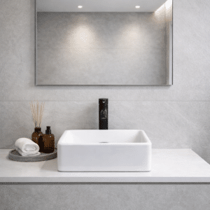 Econokit Quadra N Paquete Lavabo llave negra - Imagen 3