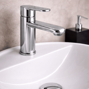 LLAVE MONOMANDO PARA LAVABO BAJO CROMO MZA038C